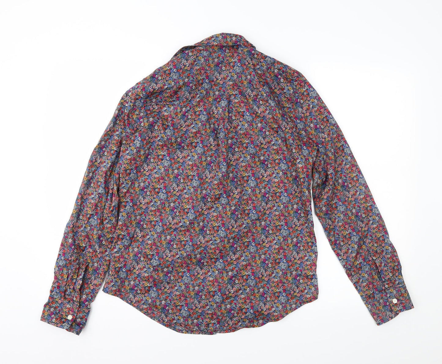Womens UK Size XS Gap Multicoloured Basic Button-Up