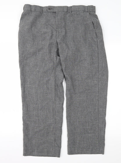 Marks and Spencer Mens Grey   Trousers  Size 36 in L26 in