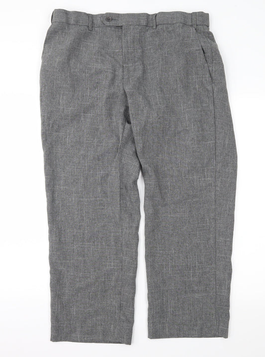 Marks and Spencer Mens Grey   Trousers  Size 36 in L26 in