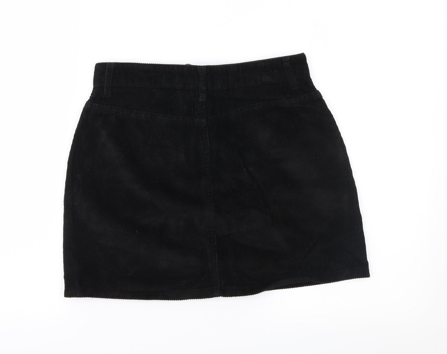 Womens UK Size 8 Topshop A-Line Corduroy Skirt
