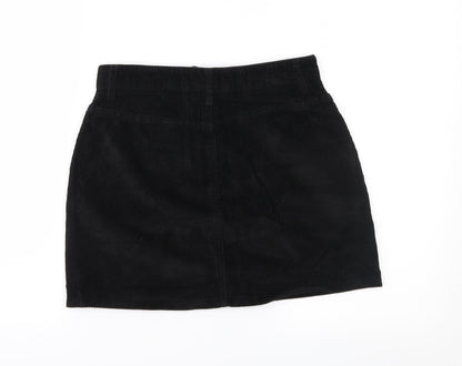Womens UK Size 8 Topshop A-Line Corduroy Skirt