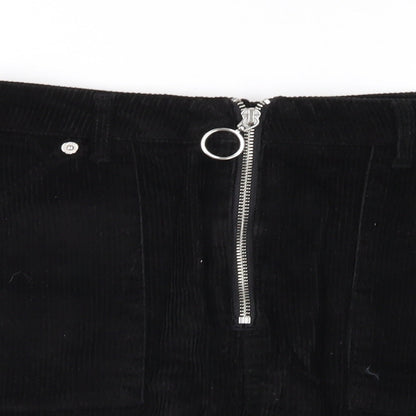 Womens UK Size 8 Topshop A-Line Corduroy Skirt