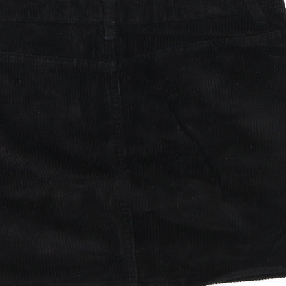 Womens UK Size 8 Topshop A-Line Corduroy Skirt