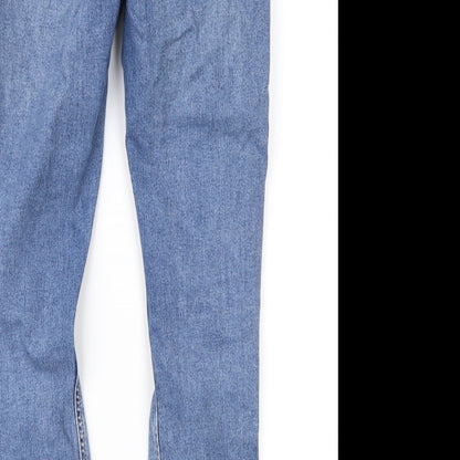 Topshop Womens Blue  Denim Cropped Jeans Size 26 in L23 in