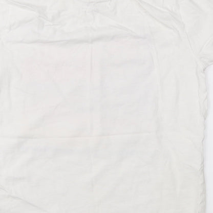 Primark Boys White   Basic T-Shirt Size 10-11 Years
