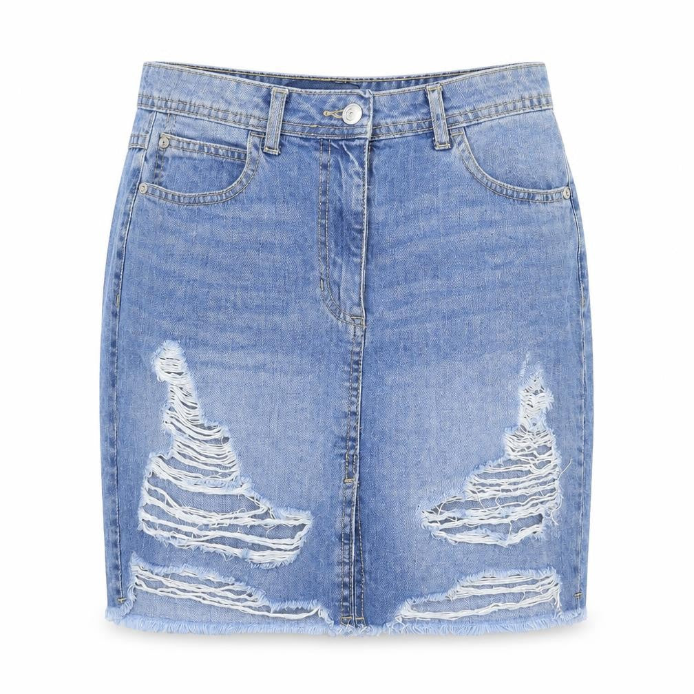 Womens UK Size 8 PARISIAN SIGNATURE Straight & Pencil Denim Skirt
