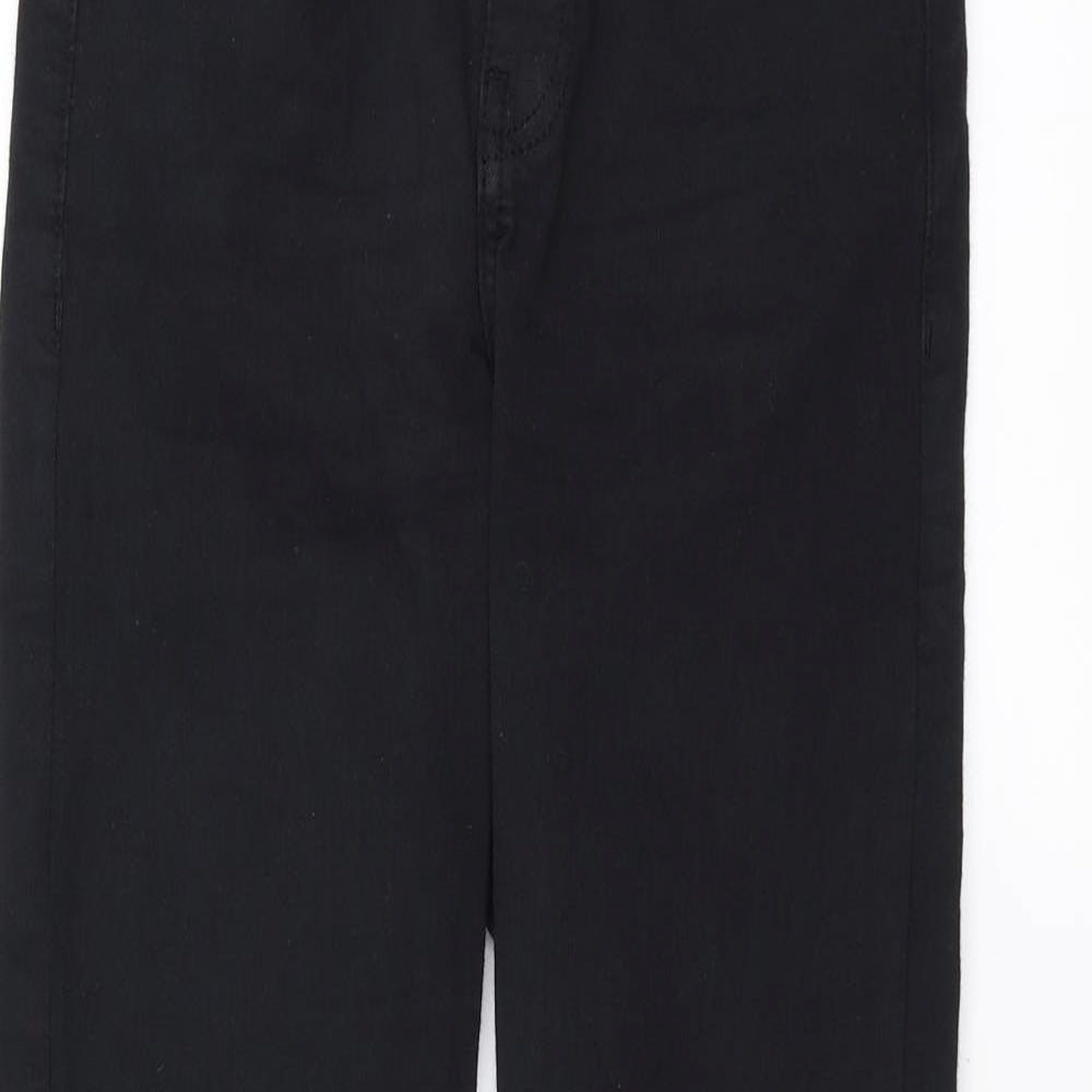 Topshop Womens Black  Denim Skinny Jeans Size 26 in L30 in