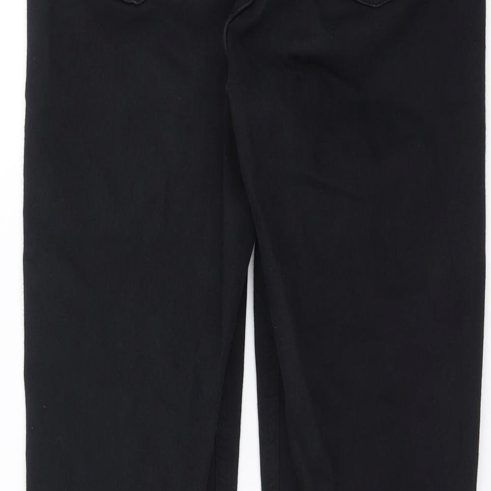 Topshop Womens Black  Denim Skinny Jeans Size 26 in L30 in