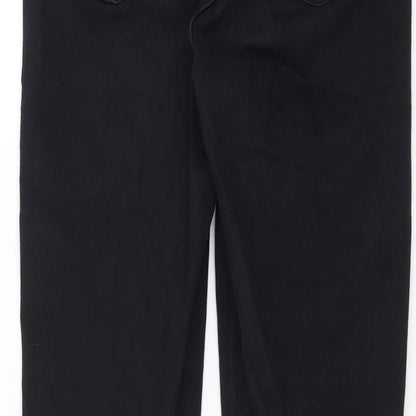 Topshop Womens Black  Denim Skinny Jeans Size 26 in L30 in