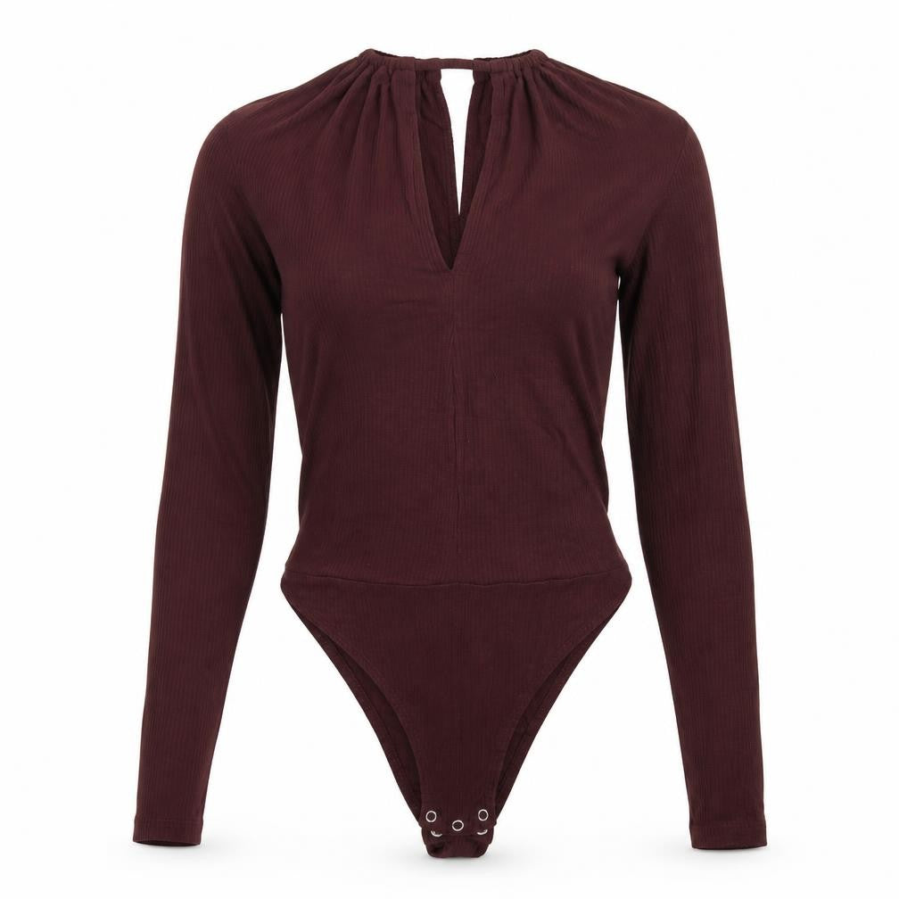 Womens UK Size 8 Topshop One-Piece Purple Bodysuit