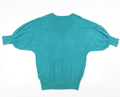New Look Womens Green   Cardigan Jumper Size 10