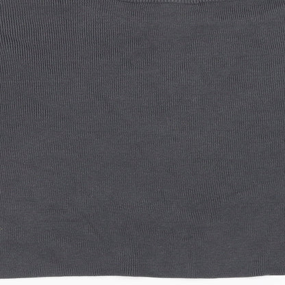 New Look Womens Grey   Pullover Jumper Size 12  - tie sleeve detail