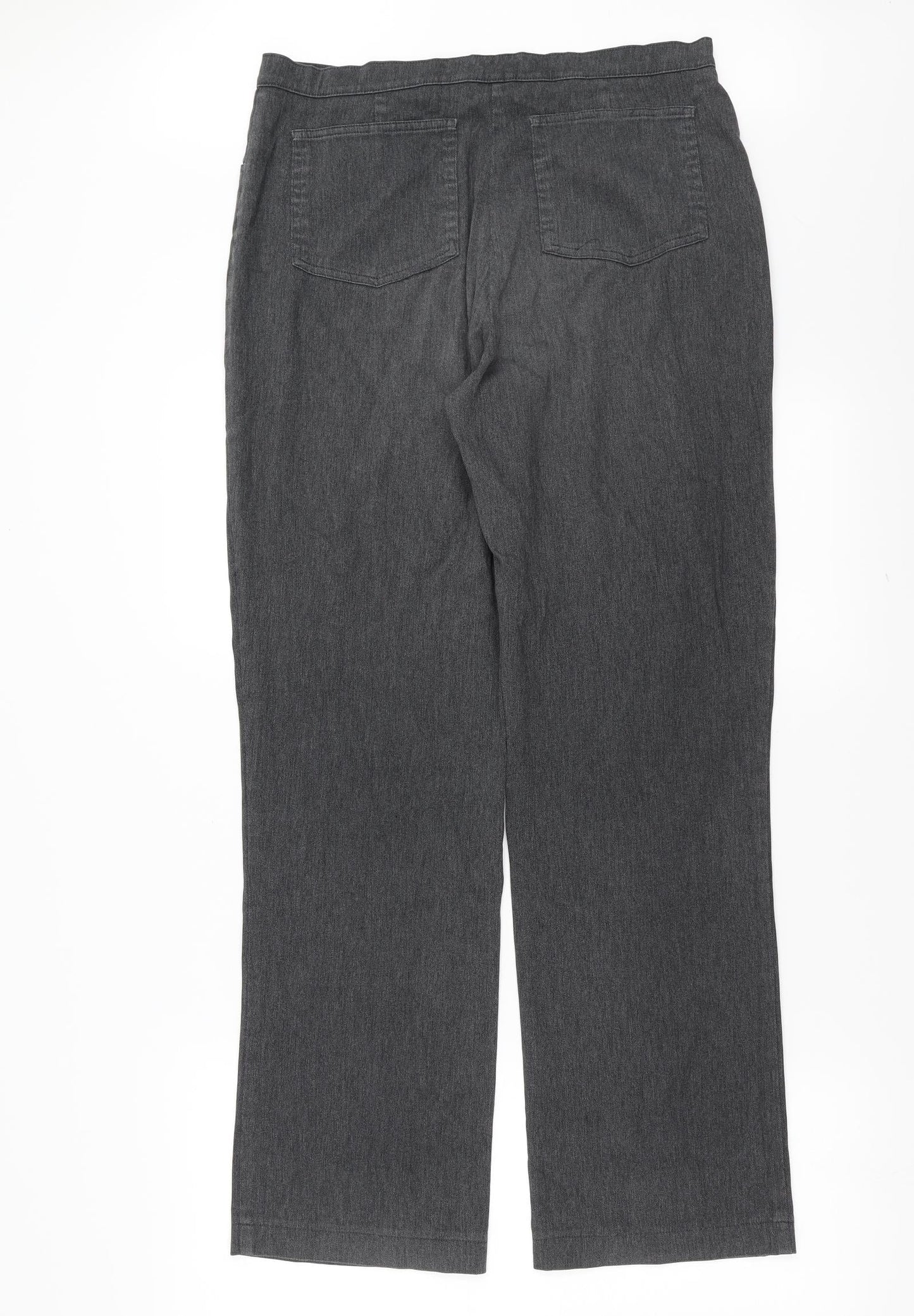 George Womens Grey   Trousers  Size 12 L30 in