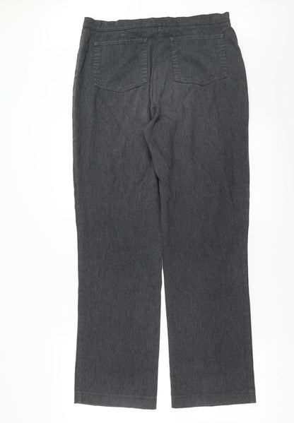 George Womens Grey   Trousers  Size 12 L30 in