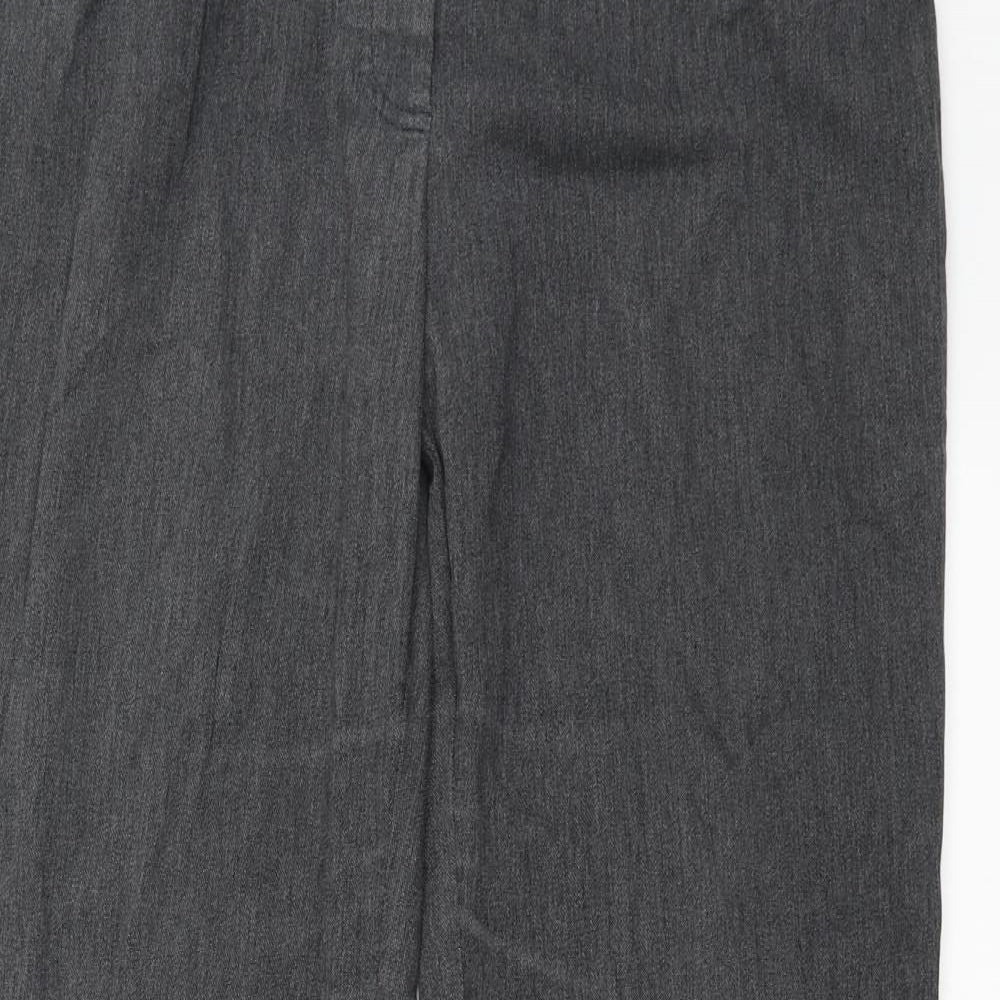 George Womens Grey   Trousers  Size 12 L30 in