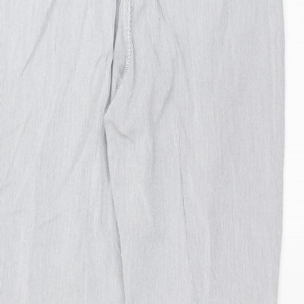 Womens UK Size 36 in Marks and Spencer Regular Fit  Blue Trousers