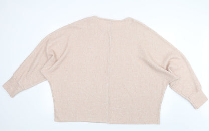 George Womens Pink  Knit Pullover Jumper Size XL