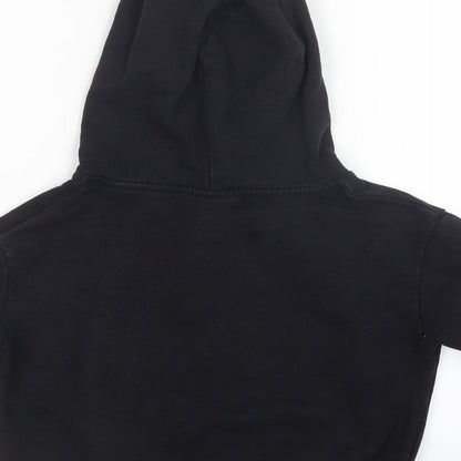 Young Dimension Girls Black   Pullover Hoodie Size 9-10 Years  - Reversible Sequins