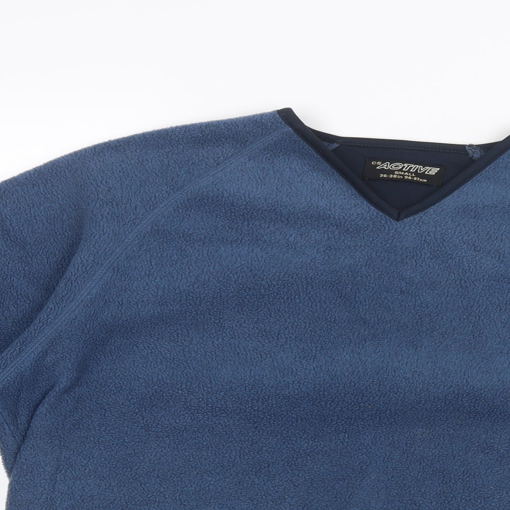 Active Mens Blue   Pullover Jumper Size S