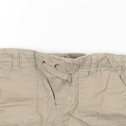 Pumpkin Patch Boys Beige   Cropped Trousers Size 12-18 Months