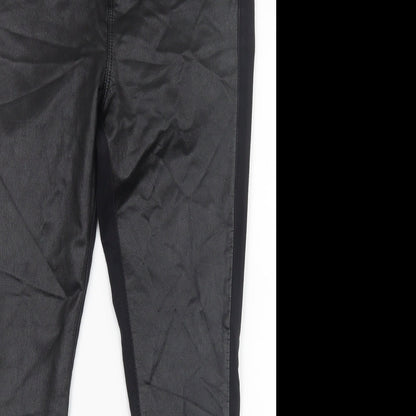 Womens UK Size 34 in Topshop Regular Fit  Black Trousers
