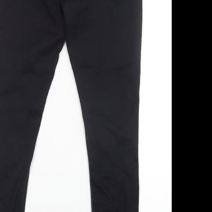 Womens UK Size 34 in Topshop Regular Fit  Black Trousers