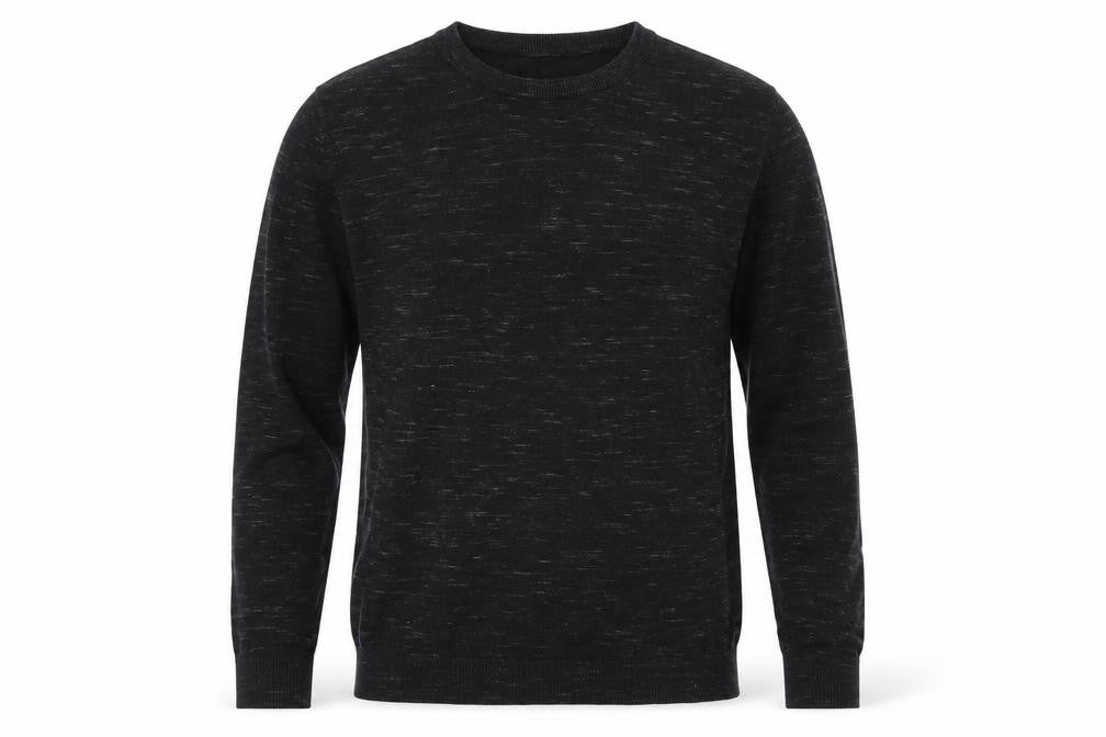 Mens UK Size S George Black Henley Sweatshirt