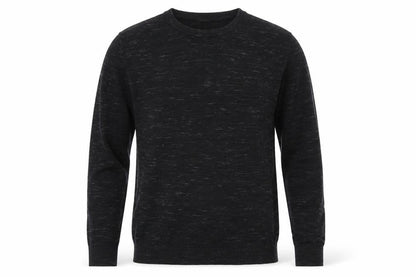 Mens UK Size S George Black Henley Sweatshirt