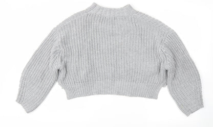 SHEIN Womens Grey   Pullover Jumper Size M