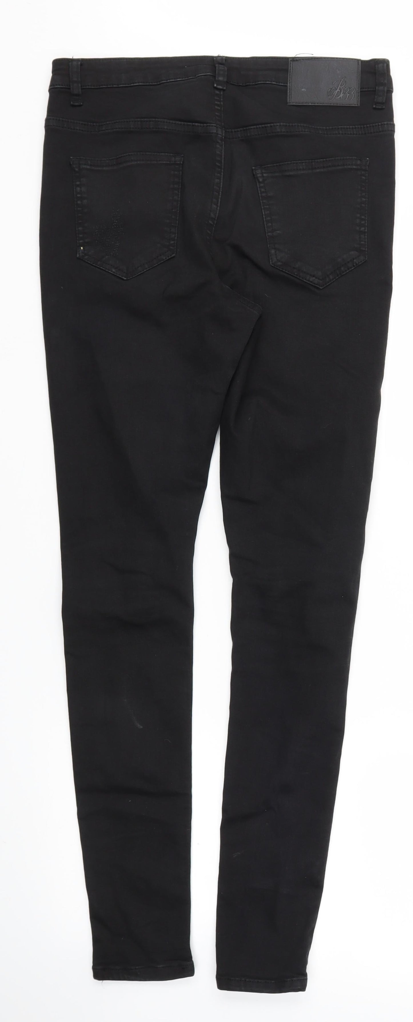 Bee Inspired Womens Black   Trousers  Size 28 L29 in