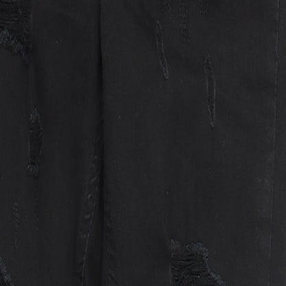 Bee Inspired Womens Black   Trousers  Size 28 L29 in
