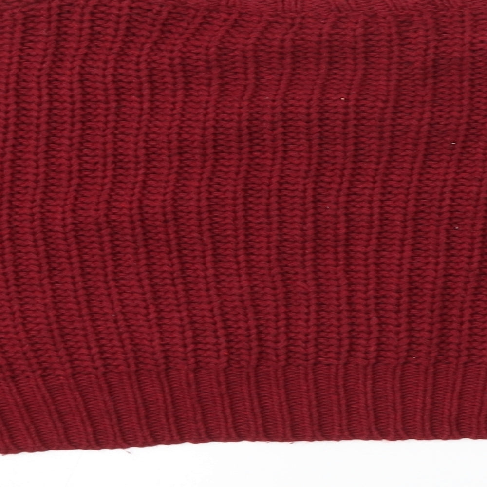 SheIn Womens Red   Pullover Jumper Size M
