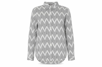Womens UK Size S Boohoo Grey Basic Blouse