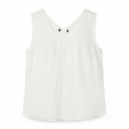 Womens UK Size 12 Preworn White Basic Blouse
