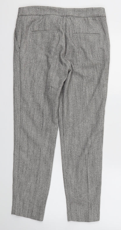 Womens UK Size 6 H&M Regular Fit  Grey Trousers