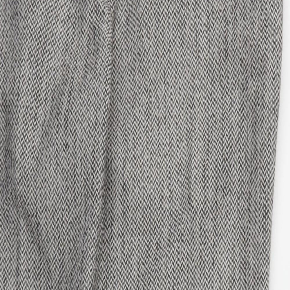 Womens UK Size 6 H&M Regular Fit  Grey Trousers