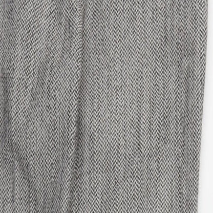 Womens UK Size 6 H&M Regular Fit  Grey Trousers