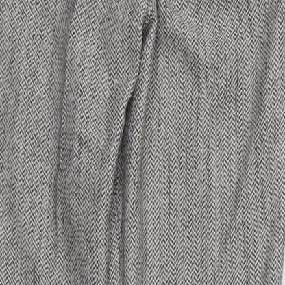 Womens UK Size 6 H&M Regular Fit  Grey Trousers