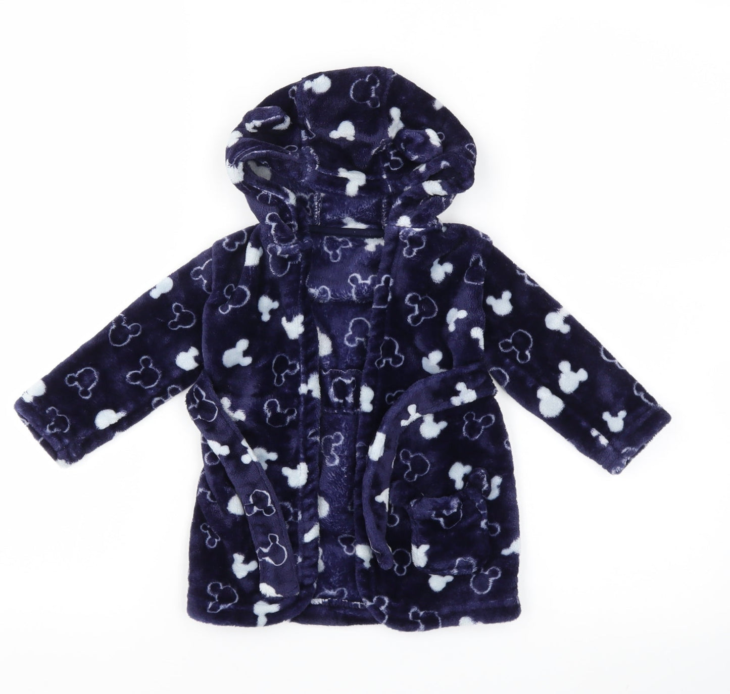 George  Boys Blue Animal Print  Cami Gown Size 6-9 Months