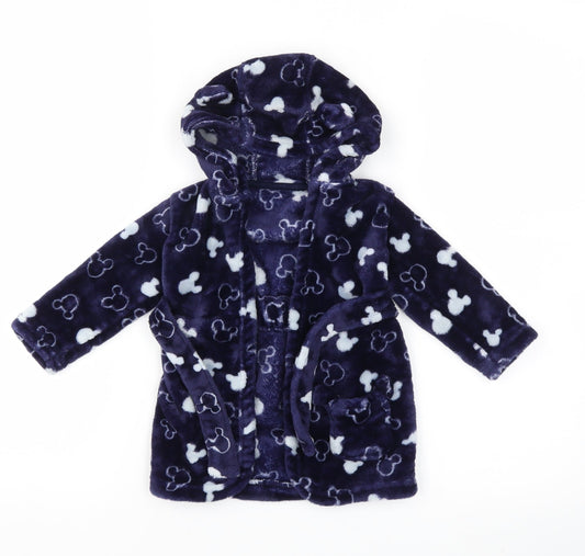 George  Boys Blue Animal Print  Cami Gown Size 6-9 Months