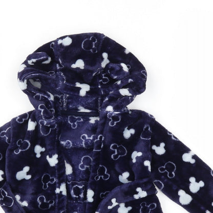 George  Boys Blue Animal Print  Cami Gown Size 6-9 Months