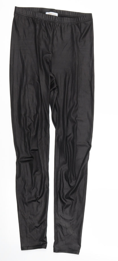 Femme Luxe  Womens Black   Trousers  Size 8 L27 in - Stretch waistband