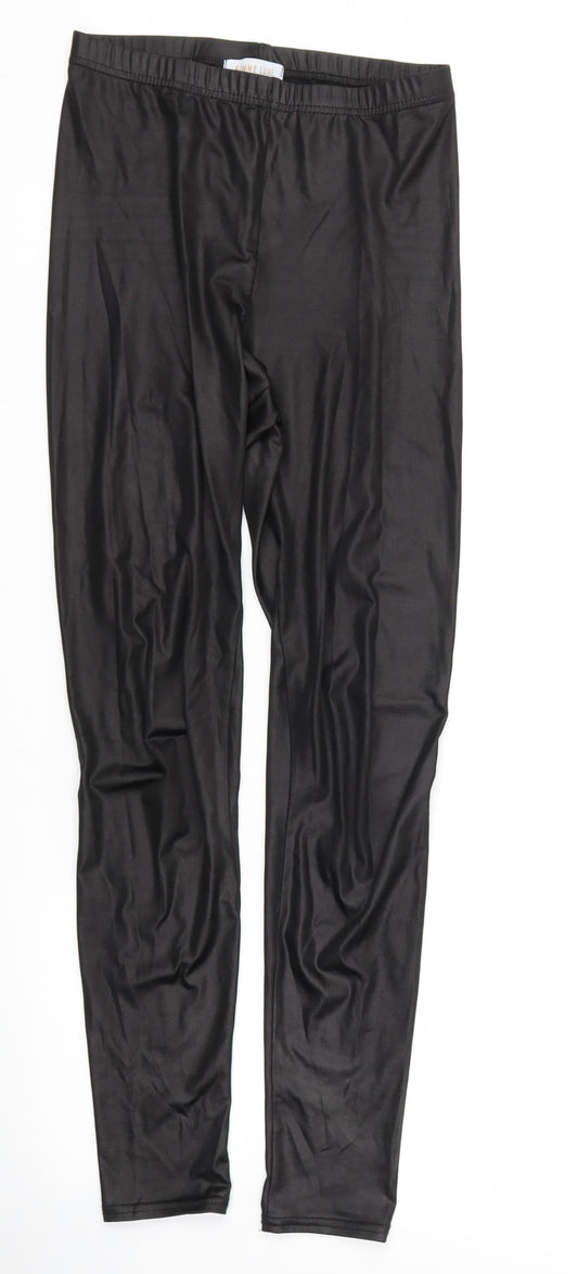 Femme Luxe  Womens Black   Trousers  Size 8 L27 in - Stretch waistband
