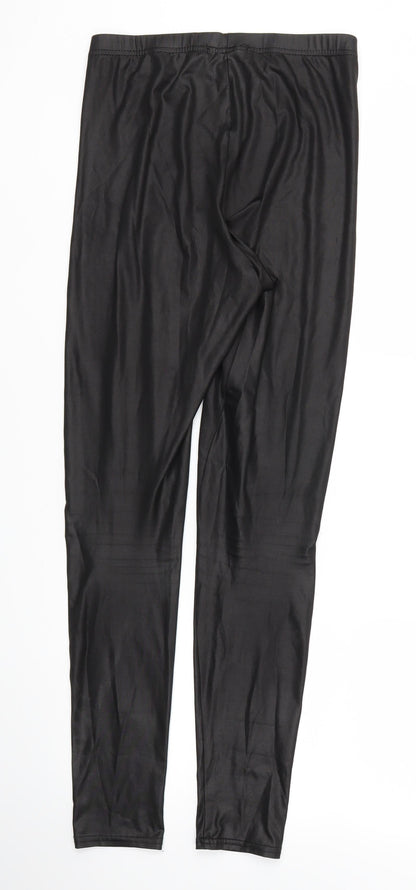 Femme Luxe  Womens Black   Trousers  Size 8 L27 in - Stretch waistband