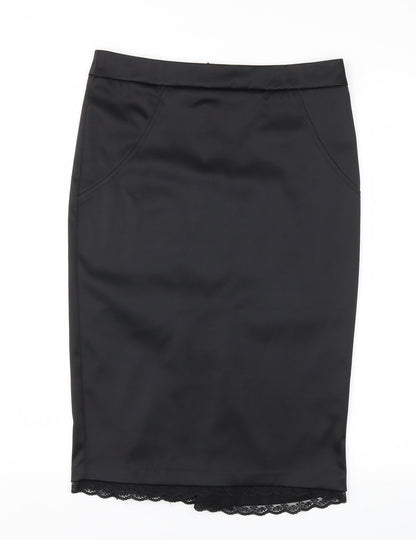 Debenhams Womens Black   Bandage Skirt Size 8