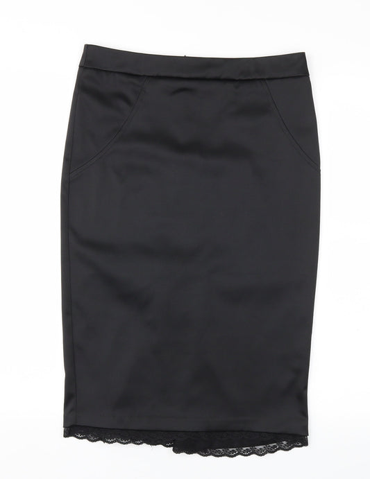 Debenhams Womens Black   Bandage Skirt Size 8