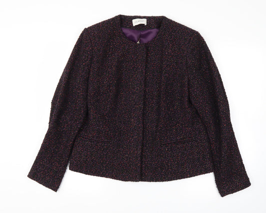 Womens UK Size 14 m&s Purple Jacket