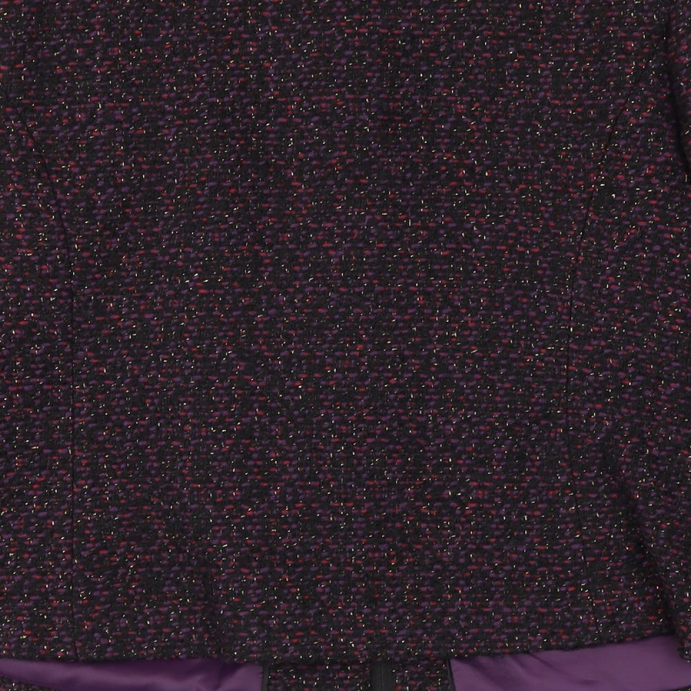 Womens UK Size 14 m&s Purple Jacket