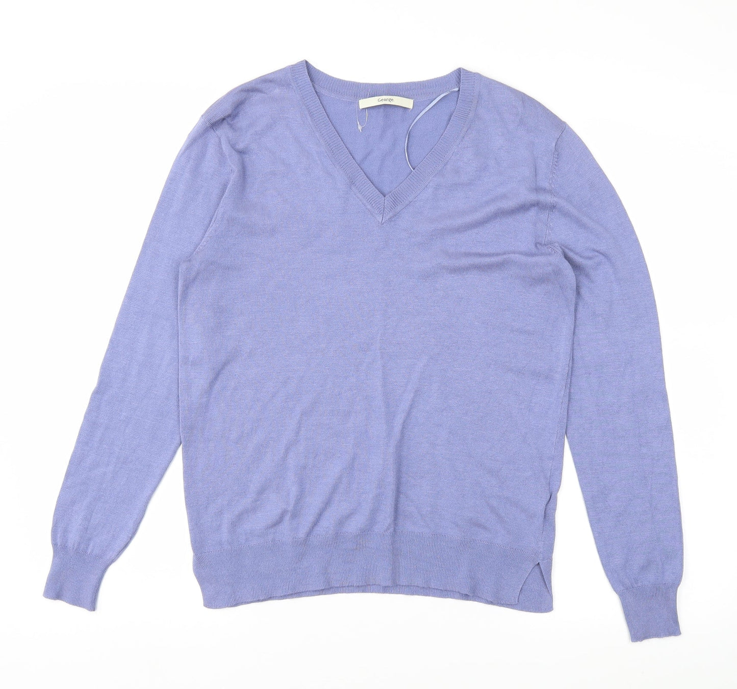 George Womens Purple   Pullover Jumper Size 8