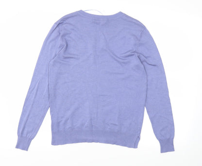 George Womens Purple   Pullover Jumper Size 8